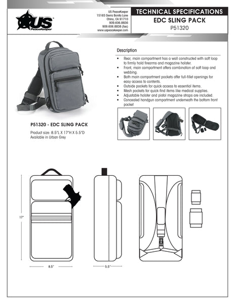 Outdoor Sling Bags - X-OVER USA