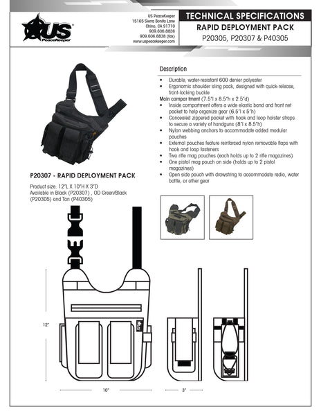 Backpack Strap – US PeaceKeeper